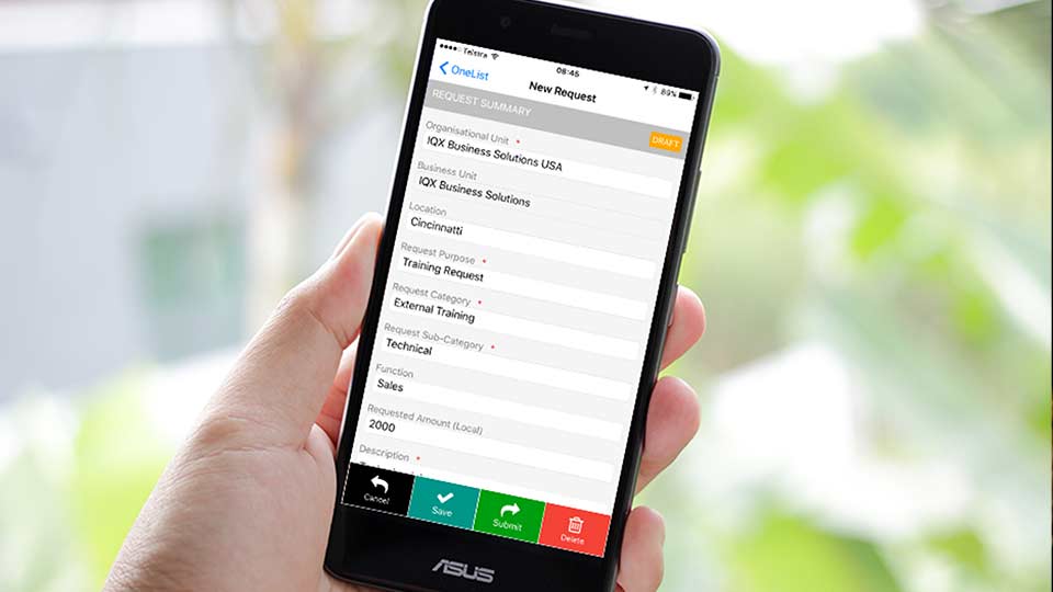 OneList Mobile App