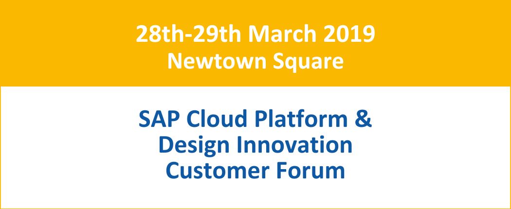 SAP Cloud Forum Newtown