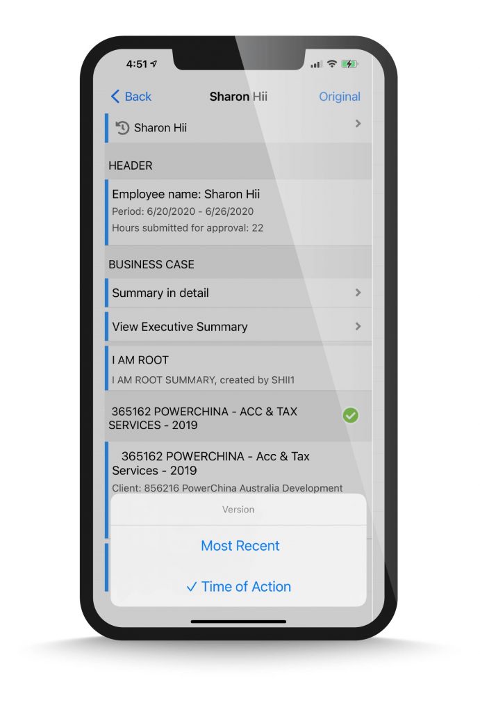 OneList V7.2 Recent View Mobile